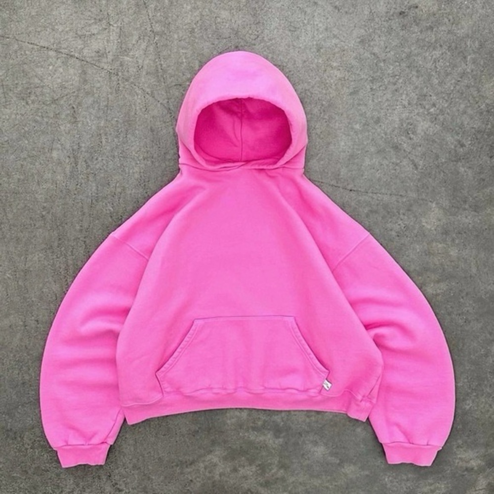 Akimbo Club Pink Oversized Hoodie XL Made in USA